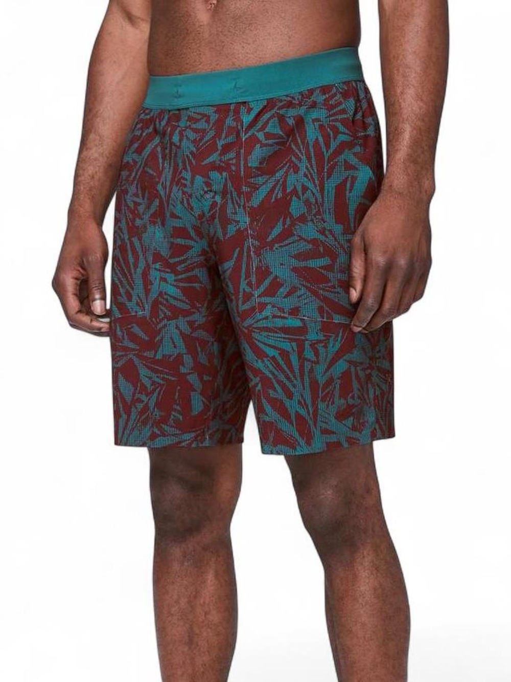 Lululemon THE Short Reversible Shorts Men’s Size M in Hot House Midnight Maroon